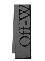 Off-White Pixel virgin wool scarf - Blanc - thumbnail