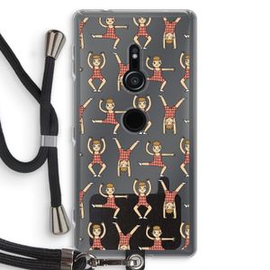 Gymboys: Sony Xperia XZ2 Transparant Hoesje met koord