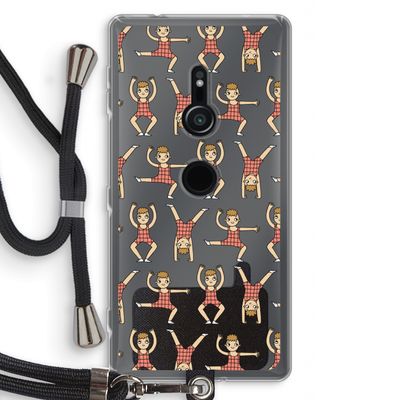 Gymboys: Sony Xperia XZ2 Transparant Hoesje met koord