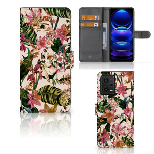 Xiaomi Redmi Note 12 5G | Poco X5 Hoesje Flowers