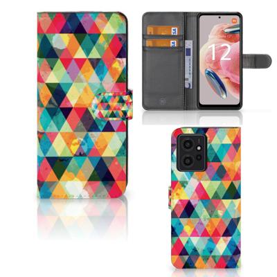 Xiaomi Redmi Note 12 4G | Telefoon Hoesje | Geruit