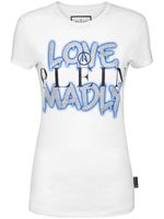 Philipp Plein t-shirt Sexy Pure à ornements en cristal - Blanc - thumbnail