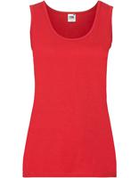 Fruit Of The Loom F262 Ladies´ Valueweight Vest - Red - XL - thumbnail