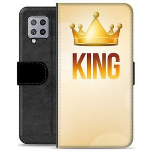 Samsung Galaxy A42 5G Premium Portemonnee Hoesje - King