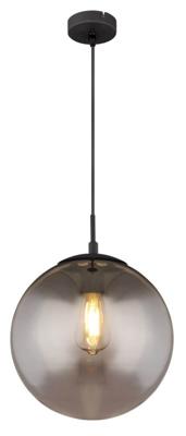 Globo Deisgn hanglampBlama zwart Ø 30cm - 15830H1