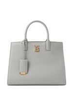 Burberry mini sac cabas Frances - Gris