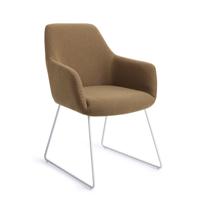 Jesper Home Eetkamerstoel 'Hiroo' Slide White, kleur Willow