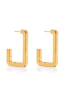 Zadig&Voltaire boucles d'oreilles à design rectangulaire