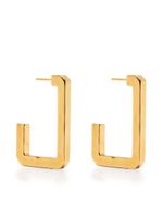 Zadig&Voltaire boucles d'oreilles à design rectangulaire