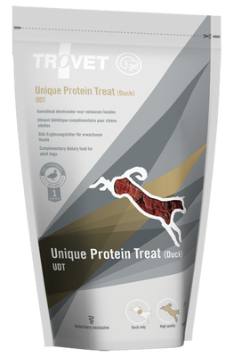 Trovet Unique Protein Treats Eend UDT hond 125gr