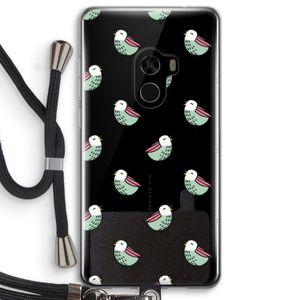 Vogeltjes: Xiaomi Mi Mix 2 Transparant Hoesje met koord