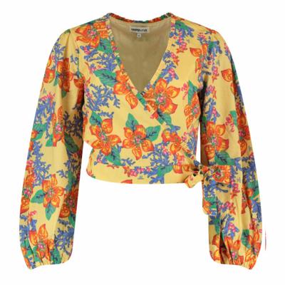 Harper & Yve - Geel | Dames | Blouse | Geel | XXL | regular | Kamst mode