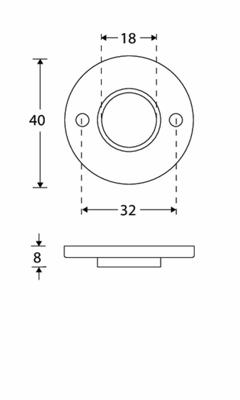 Krukrozet Chemin de Fer 40mm MMNO Krukrozet Chemin de Fer 40mm MMNO