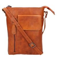 Leather Design Schoudertasje Hunter Natural