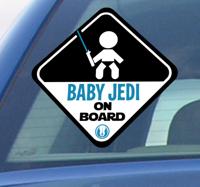 Decoratiesticker Baby aan Boord Van uw Auto