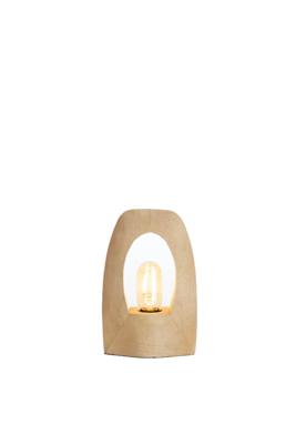 Light & Living Houten tafellampCarini 17 x 25cm - 7041882