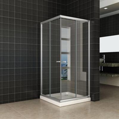 Wiesbaden Eco hoekinstap douchecabine 80x80x190 cm - 5mm helder glas Wiesbaden Eco hoekinstap douchecabine 80x80x190 cm - 5mm helder glas