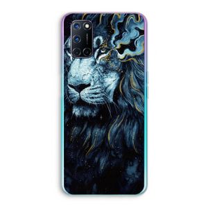 Darkness Lion: Oppo A52 Transparant Hoesje