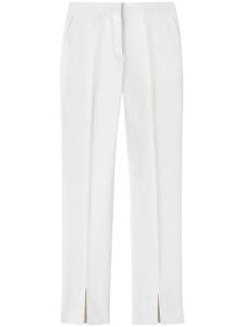 Jil Sander pantalon de costume en coton - Blanc