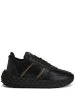 Giuseppe Zanotti baskets Urchin en cuir - Noir