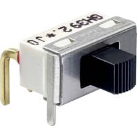 APEM GH36W000000 G Series Schuifschakelaar 20 V/DC 1x aan/(aan) 1 stuk(s)