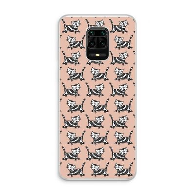 Zwarte poes: Xiaomi Redmi Note 10 Lite Transparant Hoesje