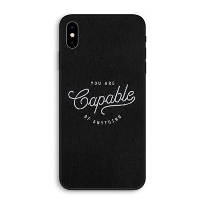 Capable: iPhone XS Max Biologisch afbreekbaar hoesje