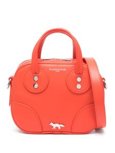 Maison Kitsuné sac à main Boogie en cuir - Rouge