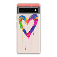 Melts My Heart: Google Pixel 6 Transparant Hoesje