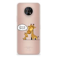 Nokia G50 Telefoonhoesje met Naam Giraffe - thumbnail