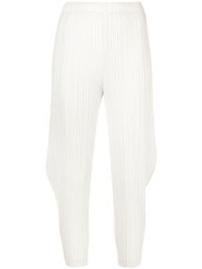 Pleats Please Issey Miyake pantalon Monthly Colors January plissé - Bleu