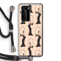 Pop Some Kim: Huawei P40 Pro Transparant Hoesje met koord