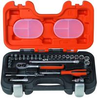 Bahco 1/4" doppenset met bits | s290