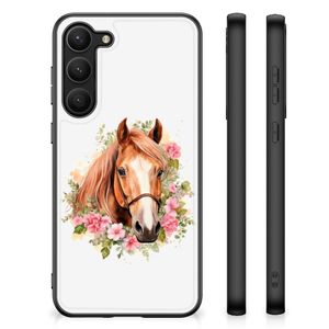 Dierenprint Telefoonhoesje voor Samsung Galaxy S23 Plus Paard