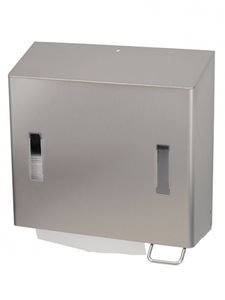 SanTRAL SanTRAL combinatiedispenser zeep- & handdoekdispenser - RVS
