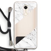 Biggest stripe: Xiaomi Redmi 5 Transparant Hoesje met koord Biggest stripe: Xiaomi Redmi 5 Transparant Hoesje met koord