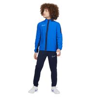 Nike Dri-FIT Academy 23 Full-Zip Trainingspak Woven Kids Blauw Donkerblauw Wit - thumbnail