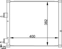 Condensor, airconditioning AC184000S