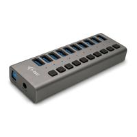 i-tec 10 poorts USB hub + 48w adapter