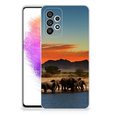 Samsung Galaxy A73 5G | TPU Hoesje | Olifanten