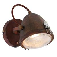 Mexlite Dublin Wandlamp Bruin - thumbnail