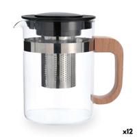 Theepot Quid Tubin Transparant Glas 800 ml (12 Stuks)
