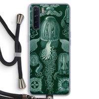 Haeckel Cubomedusae: Oppo A91 Transparant Hoesje met koord