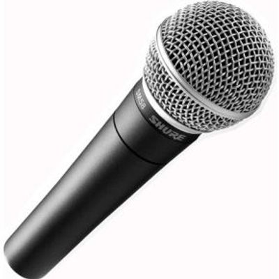 Shure SM58 Zwart Microfoon voor podiumpresentaties