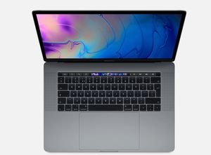 Refurbished MacBook Pro 15 inch Touchbar i9 2.4 32 GB 512 GB Als nieuw