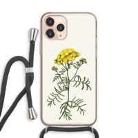 Tansy: iPhone 11 Pro Transparant Hoesje met koord Tansy: iPhone 11 Pro Transparant Hoesje met koord