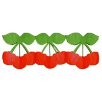 Kersen fruit thema party slinger van papier 3 meter   -