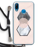 Creatieve toets: Huawei P20 Lite Transparant Hoesje met koord
