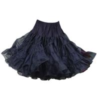 Petticoat, model 660, Extra Wijd 27'/25', Zwart - thumbnail