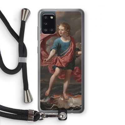 Soap Bubbles: Samsung Galaxy A31 Transparant Hoesje met koord